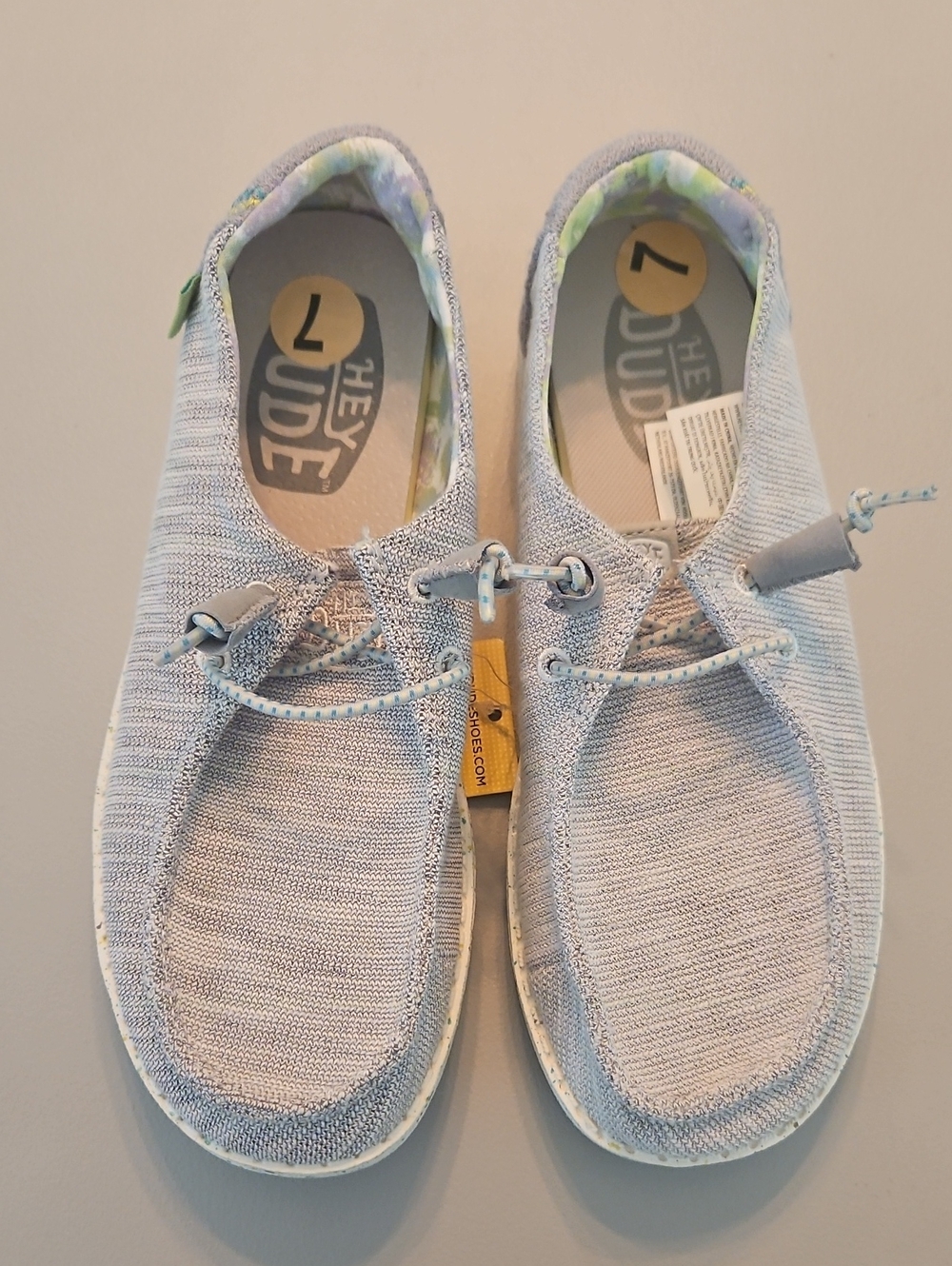 Hey Dude Wendy Stretch Pearl River Knit Slip-On Sneakers
